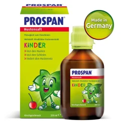 Hustensaft bei Husten und Bronchitis für Kinder|Prospan Discount