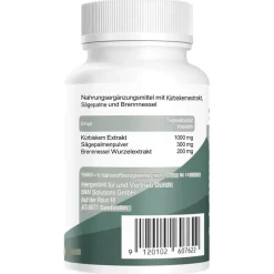 Prostata Komplex bei Frauen & Männer | HOCHDOSIERT mit 1000 mg Kürbiskernextrakt><noscript><img width=