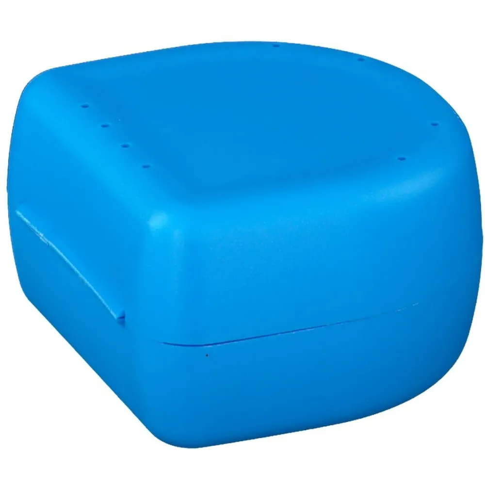 Prothesen Aufbewahrungsbox hellblau|