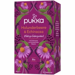 - Bio-Früchtetee Holunderbeere & Echinacea>pukka Clearance