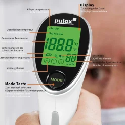 2-in-1 Infrarot Fieberthermometer und Oberflächenthermometer><noscript><img width=