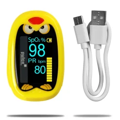 PO-210B - Akkubetriebenes Kinderpulsoximeter mit Warnfunktion><noscript><img width=