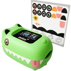 PO-230 - Finger-Pulsoximeter für Kinder - Grün>pulox New