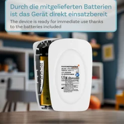 PO-235 - Finger-Pulsoximeter für Kinder mit Alarm in Weiß><noscript><img width=
