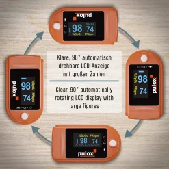 PO-200 Solo - Finger-Pulsoximeter - Orange><noscript><img width=