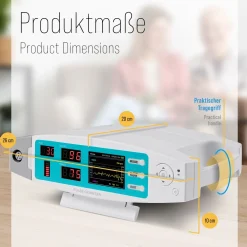 PO-900 Stationäres Pulsoximeter zur Messung von SpO2, Pulsrate und PI - Alarm und PC-Software>pulox Discount