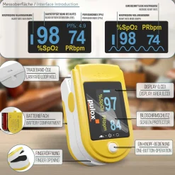 Pulsoximeter PO-200 gelb>pulox Sale