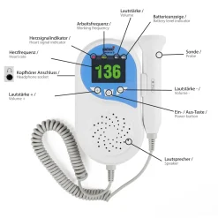 Sonotrax B - Fetal Doppler inkl. 250 ml Ultraschallgel>pulox Online