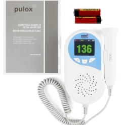 Sonotrax B - Ultraschall Fetal-Doppler mit Lautsprecher & LCD-Display|pulox Best