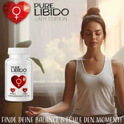Pure Libido® Kapseln | Lady Edition | weibliche Balance & Sinnlichkeit|SAINT NUTRITION New