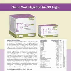 Meno Balance | Wechseljahre Kapseln | Yamswurzel & Mönchspfeffer | vegan|Puriafam Sale