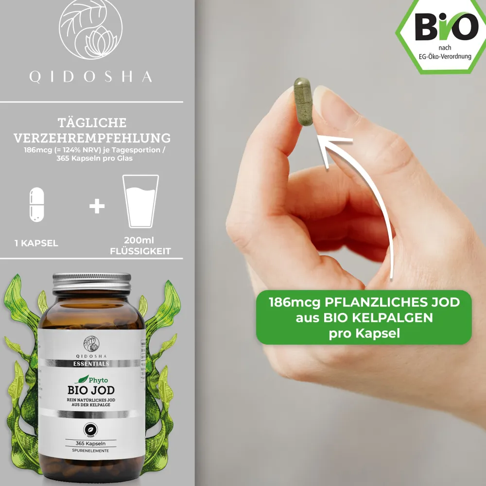 Bio Jod aus der Kelpalge|QIDOSHA Hot