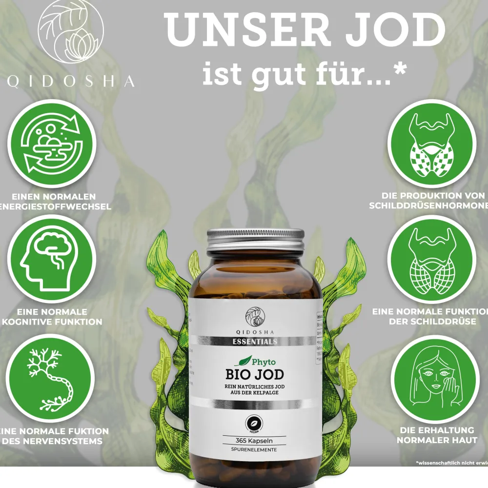 Bio Jod aus der Kelpalge|QIDOSHA Hot