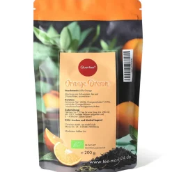 Quertee® - BIO Schwarztee Orange Dream> Sale