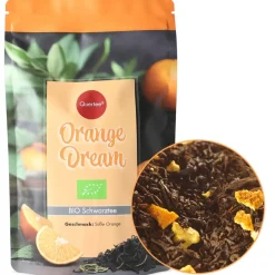 Quertee® - BIO Schwarztee Orange Dream> Sale
