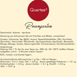 Quertee® - Schwarzer Tee - 