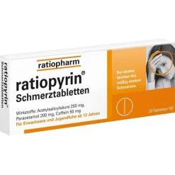 ratiopyrin® Schmerztabletten>