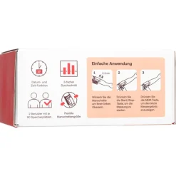 Blutdruckmessgerät für eine präzise Blutdruck- und Pulsmessung><noscript><img width=