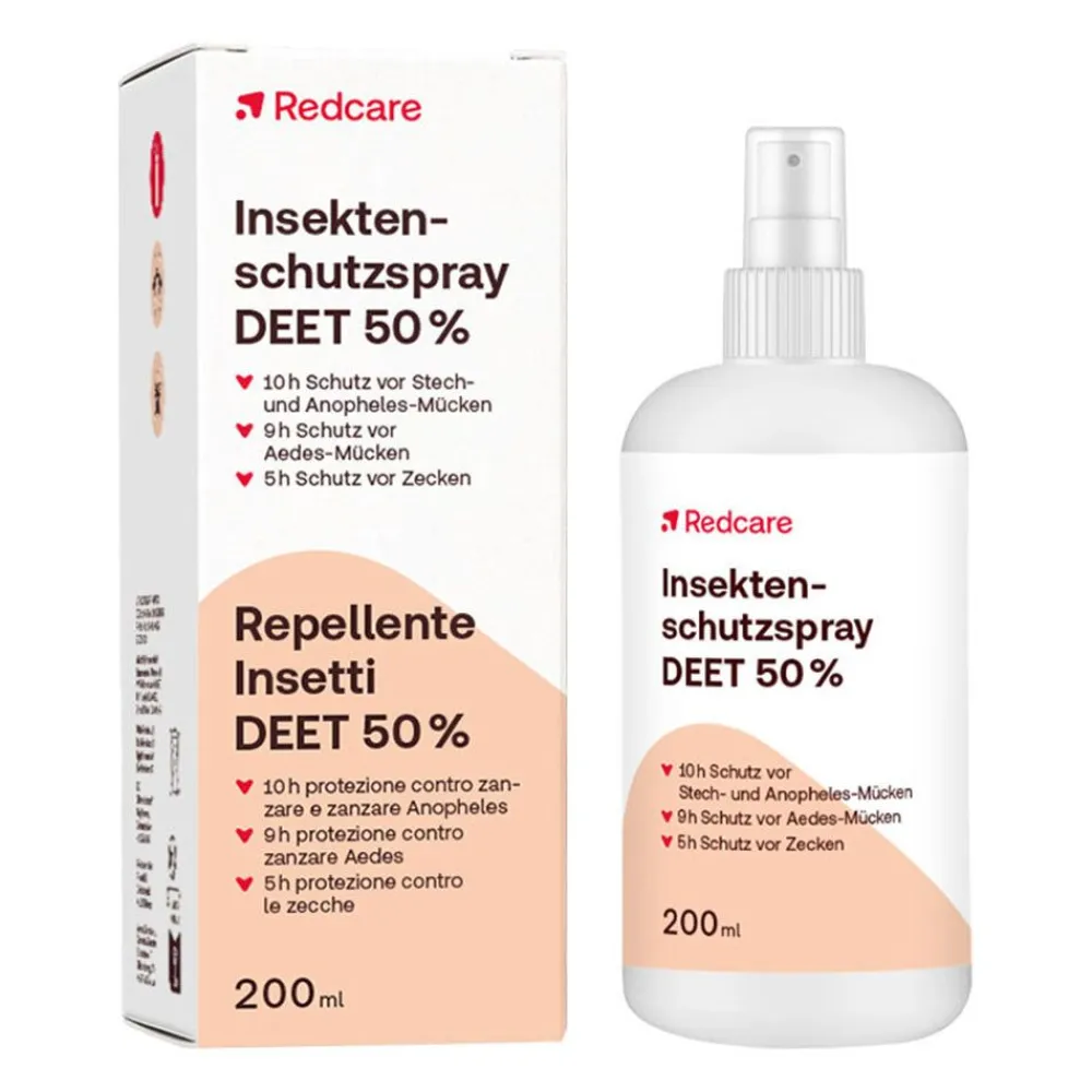 Insektenschutzspray DEET 50%|Redcare Discount