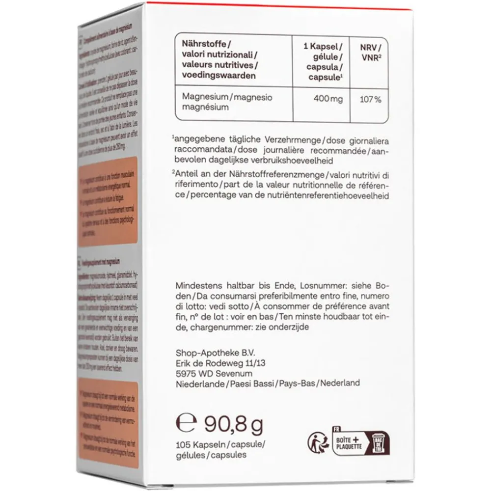 Magnesium 400>Redcare New