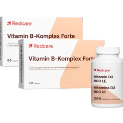 Vitamin D3 800 I.E. + B-Komplex Forte|Redcare Clearance
