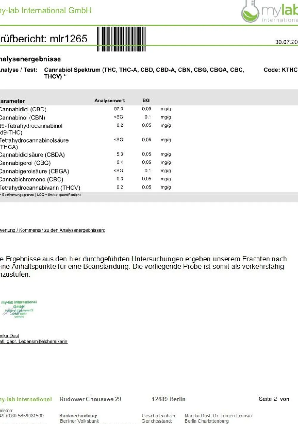 ® CBD ÖL 5%|Redfood
