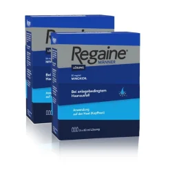 Regaine Männer Lösung mit Minoxidil bei erblich bedingtem Haarausfall> Sale