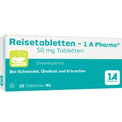 Reisetabletten - 1A Pharma®>1 A Pharma Clearance