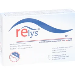RELYS®: Die 1. Augentropfen mit dem Supramolekül sT-LysYal®| Sale