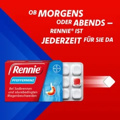 Pfefferminz Kautabletten – der bewährte Klassiker bei Sodbrennen und säurebedingten Magenbeschwerden><noscript><img width=