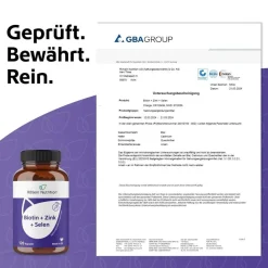 Biotin + Selen + Zink für Haut, Haare & Nägel><noscript><img width=