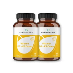 Vitamin D3 + K2 Osteo 2.000 I.E. Vitamin D3 + 80 µg Vitamin K2|R(h)ein Nutrition Sale