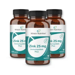 Zink 25 mg Immunsystem Plus|R(h)ein Nutrition Hot