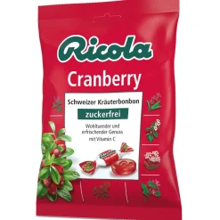 ® Schweizer Kräuterbonbons Cranberry ohne Zucker>Ricola Online