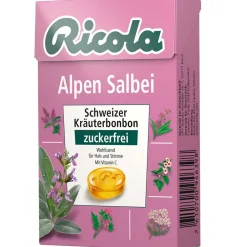 ® Schweizer Kräuterbonbons Box Salbei ohne Zucker|Ricola Sale