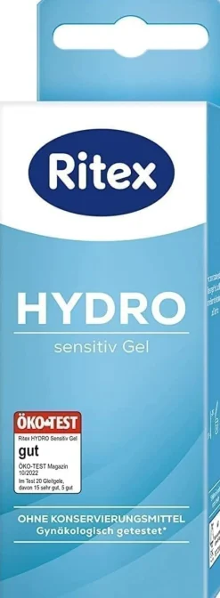 Ritex HYDRO GEL, Sensitiv Gleitgel wasserbasiert> New