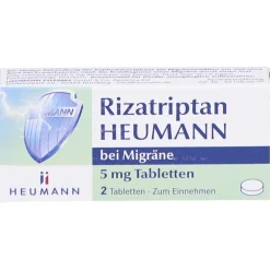 Rizatriptan HEUMANN bei Migräne 5 mg Tabletten| New