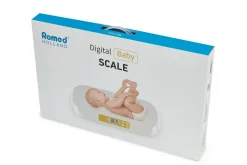 Babywaage digital 56 cm x 33 cm x 4,6 cm|Romed