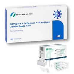 Safecare Corona & Influenza (Grippe) Kombi-Schnelltest | GRATIS parahealth Corona Tests| Best