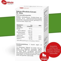 Safran+Rhodiola-Extrakt|Dr. Wolz Online