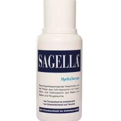 HydraSerum: Feuchtigkeitsspendende Intimwaschlotion bei Trockenheit im Intimbereich|SAGELLA New