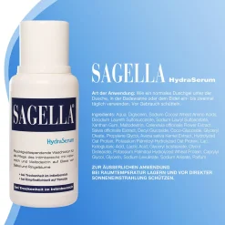 HydraSerum: Feuchtigkeitsspendende Intimwaschlotion bei Trockenheit im Intimbereich|SAGELLA New