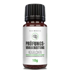 ® Prüfungsvorbereitung Kügelchen | in Phasen von Prüfungsstress>SAINT NUTRITION Online