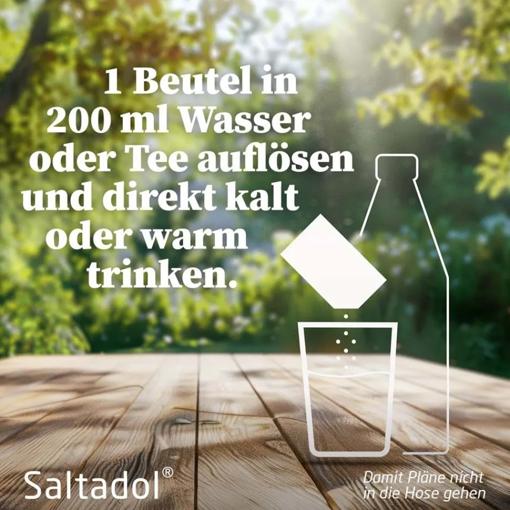Saltadol® Glucose-Elektrolyt-Mischung – Unterstützung bei Flüssigkeits- und Elektrolytverlust – Für Kinder ab 3 Jahren und Erwachsene> New