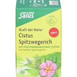® CISTUS SPITZWEGERICH Tee Bio Filterbeutel|Salus New