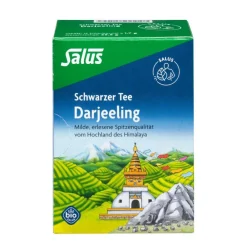 ® Darjeeling Bio Schwarzer Tee Filterbeutel|Salus New