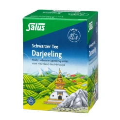 ® Darjeeling Bio Schwarzer Tee Filterbeutel|Salus New