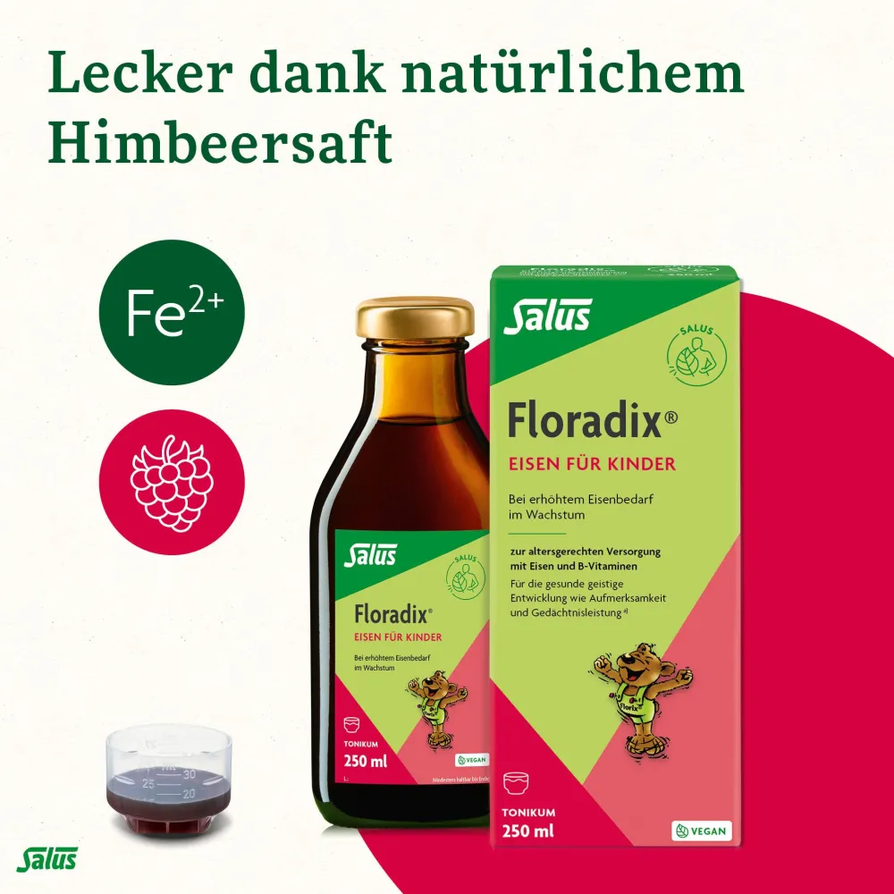 ® Floradix® Eisen für Kinder|Salus New