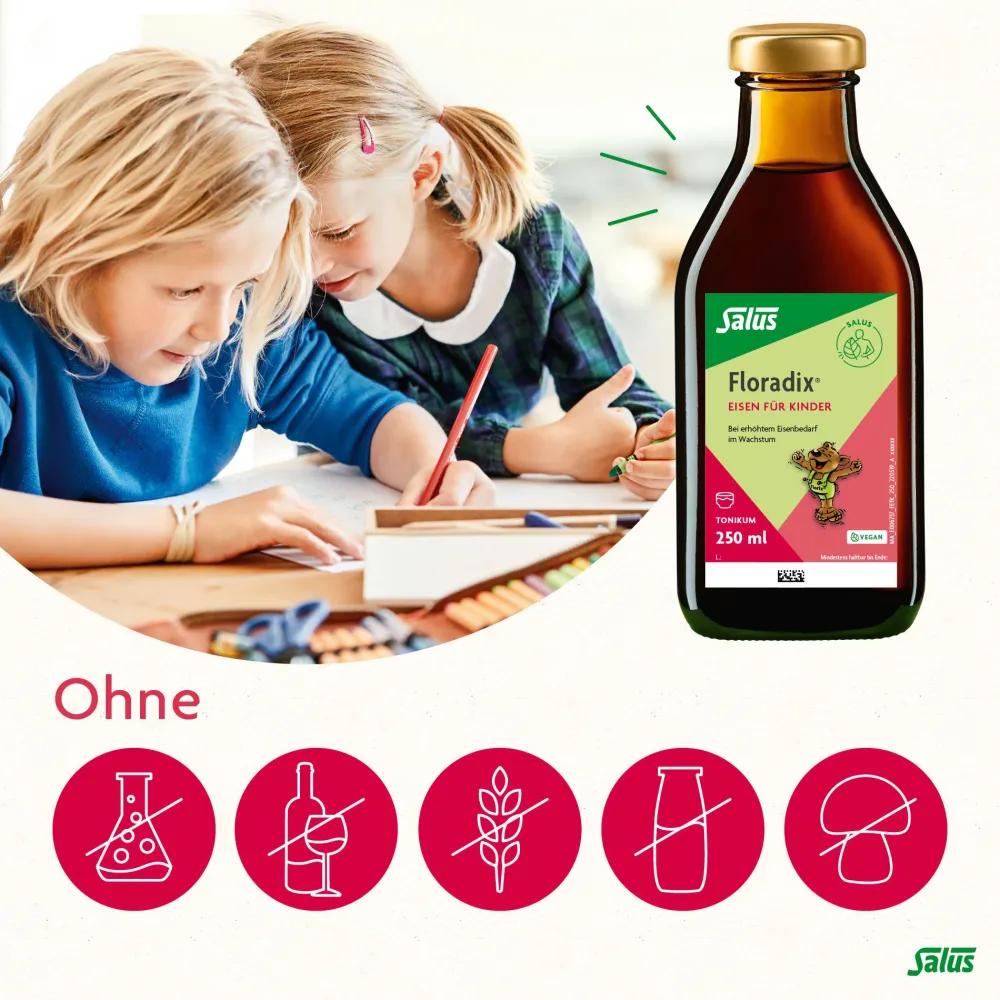® Floradix® Eisen für Kinder|Salus New