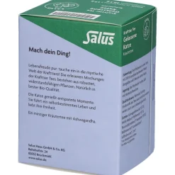 Krafttier Tee Gelassene Katze – Minziger Bio-Kräutertee mit Ashwagandha, 15 Filterbeutel​><noscript><img width=